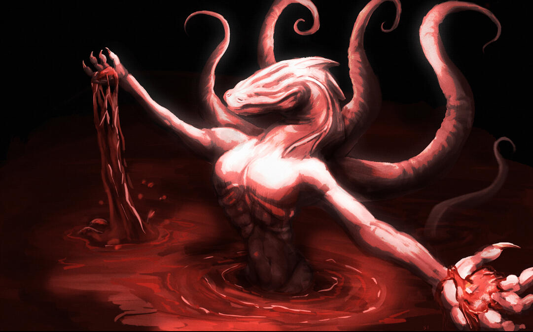 Rendered Half Body + Background